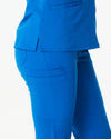 CLARISSA Skinny Leg Scrub Pants - Royal Blue | SLTECH™