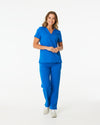 EDITH Straight Leg Scrub Pants - Royal Blue | SLTECH™