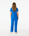 EDITH Straight Leg Scrub Pants - Royal Blue | SLTECH™