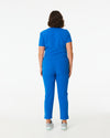 CLARISSA Skinny Leg Scrub Pants - Royal Blue | SLTECH™