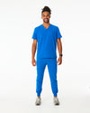 WEARY Three Chest Pocket Scrub Top - Royal Blue | SLTECH™