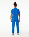 IAN Three Pocket Scrub Top - Royal Blue | SLTECH™