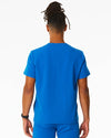 IAN Three Pocket Scrub Top - Royal Blue | SLTECH™