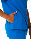 IAN Three Pocket Scrub Top - Royal Blue | SLTECH™