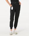 LUCY High Waisted Jogger Scrub Pants - Black | SLTECH™