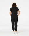 LUCY High Waisted Jogger Scrub Pants - Black | SLTECH™